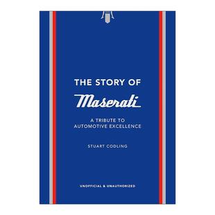 书籍 进口英语原版 汽车致敬 The Story 历史故事与车型 玛莎拉蒂 Maserati 英文版 英文原版 故事 精装 向卓越