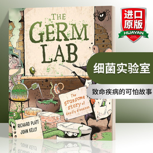 英文版 书籍 Lab 可怕故事 精装 致命疾病 Germ 细菌实验室 进口英语原版 英文原版 科普绘本 The