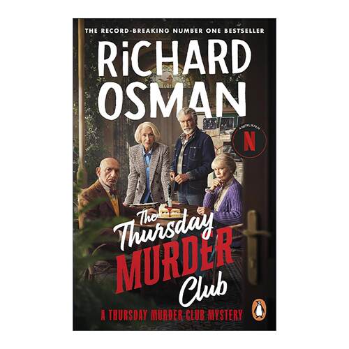英文原版 The Thursday Murder Club 星期四谋杀俱乐部 电影封面版 理查德·奥斯曼 英文版 进口英语原版书籍