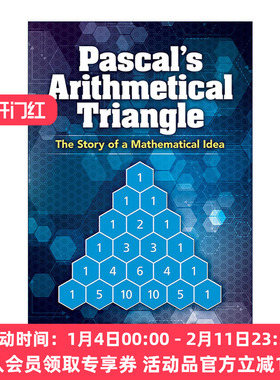 英文原版 Pascal's Arithmetical Triangle 帕斯卡算术三角形 数学思想的故事 心灵的嵌齿轮作者A.W.F. Edwards爱德华兹 英文版