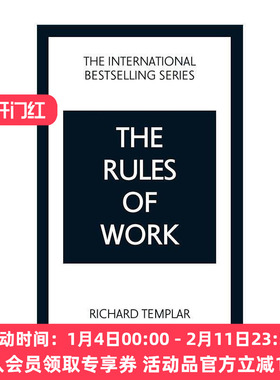 英文原版 The Rules of Work 职场法则 第5版 英文版 进口英语原版书籍