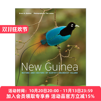 英文原版 New Guinea 新几内亚岛 地球上特大岛屿的自然与文化 Bruce M. Beehler 精装英文版 进口英语原版书籍