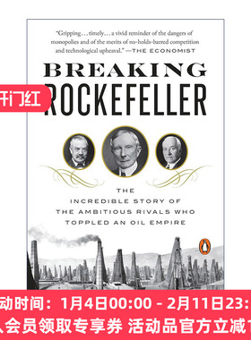 英文原版 Breaking Rockefeller 撼动洛克菲勒 雄心勃勃的对手推翻石油帝国的不可思议故事 Peter B. Doran 英文版 进口英语原版书