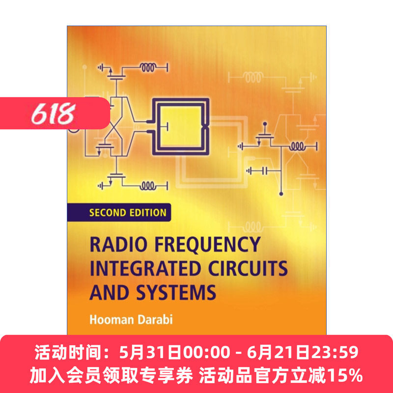 现货英文原版 Radio Frequency Integrated Circuits and Systems 射频集成电路及系统设计 霍曼·达拉比 精装 英文版 进口英语书