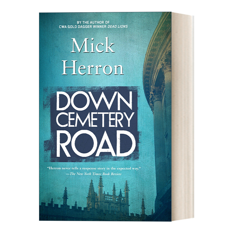 英文原版公墓路上侦探推理小说