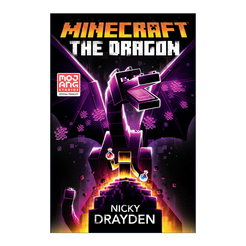 英文原版 Minecraft the Dragon我的世界9精装官方小说英文版进口英语原版书籍