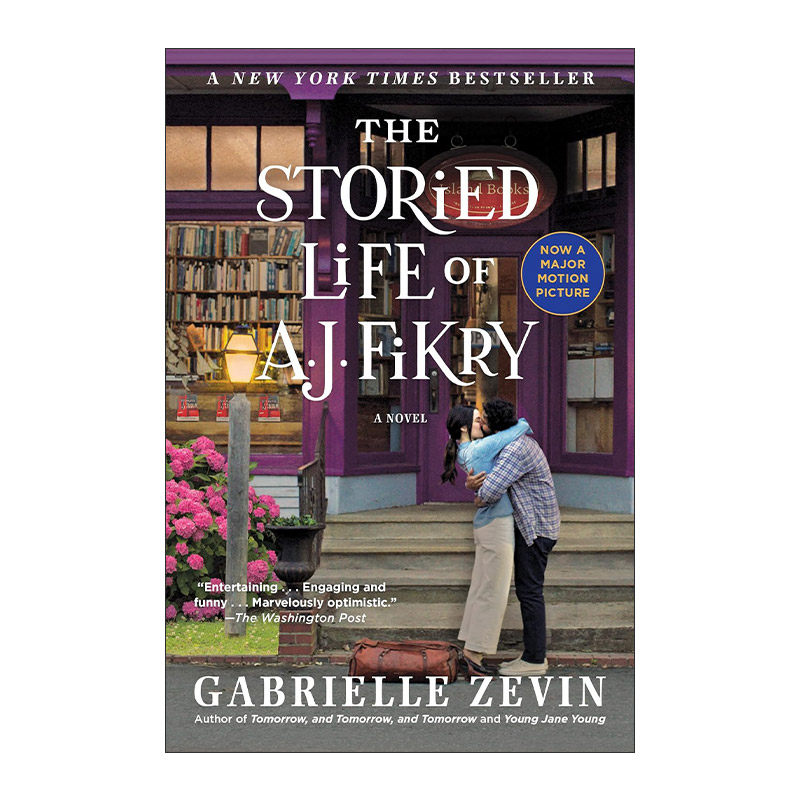 英文原版 The Storied Life of A. J. Fikry 岛上书店 影视封面 英文版 进口英语原版书籍