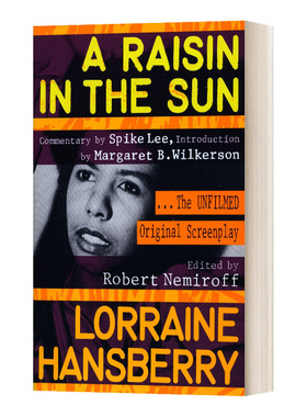 英文原版 A Raisin in the Sun The Unfilmed Original Screenplay 阳光下的葡萄干 未拍摄的原创剧本 英文版 进口英语原版书籍