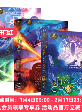 英文原版 Storm Runner 风暴狂人系列3册 波西杰克逊书系列 玛雅神话故事 儿童奇幻小说 J.C. Cervantes 英文版 进口英语原版书籍