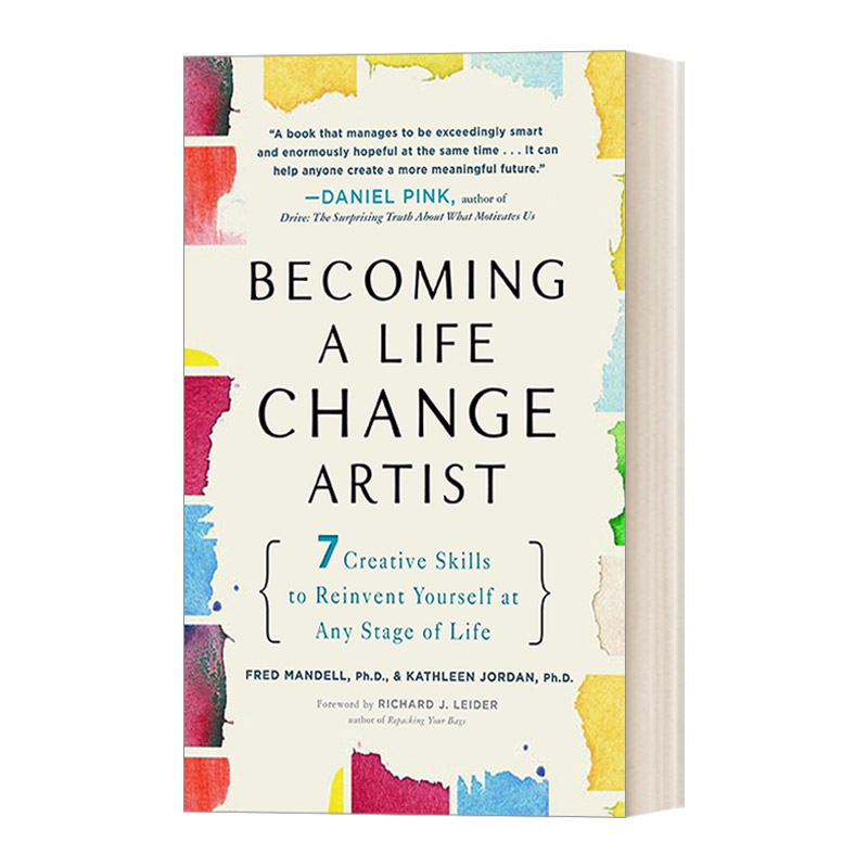 成为改变生活的艺术家 英文原版 Becoming a Life Change Artist 七种创造性技巧让你重新发现自我 Fred Mandell 进口英语原版书籍