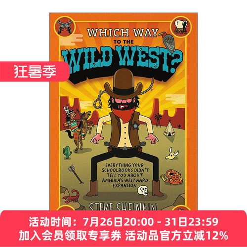 英文原版 Which Way to the Wild West 去狂野西部的路在哪里 教科书没有说的关于美国西部扩张的一切 英文版 进口英语原版书籍