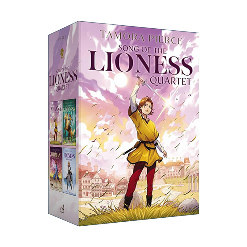 英文原版 Song of the Lioness Quartet Boxed Set 雌狮之歌1-4盒装 青少年奇幻小说 英文版 进口英语原版书籍