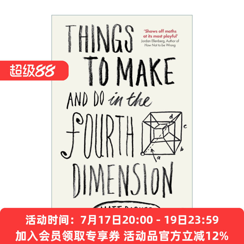 英文原版 Things to Make and Do in the Fourth Dimension 我们在四维空间可以做什么 不用计算的18堂数学课 英文版 进口书籍