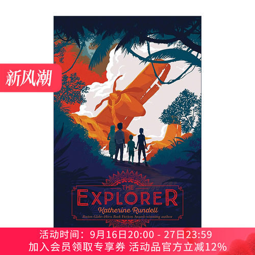 英文原版 The Explorer 探险家 四个孩子的冒险之旅 2017年科斯塔 卡内基文学提名奖作家凯瑟琳·朗德尔 英文版 进口英语原版书籍