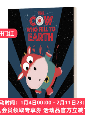 从天而降的母牛 英文原版 The Cow Who Fell to Earth 英文版 进口英语原版书籍
