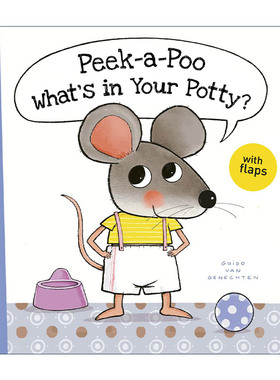 英文原版 Peek-a-Poo What's in Your Potty 你的便盆里有什么 小老鼠系列 儿童精装绘本 英文版 进口英语原版书籍