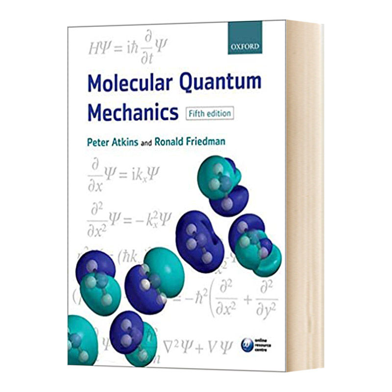 现货 华研原版 分子量子力学 英文原版 Molecular Quantum Mechanics 英文版 进口英语书籍