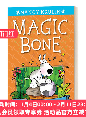 英文原版 Dogs Don't Have Webbed Feet #7 Magic Bone 神奇的骨头7 英文版 儿童章节小说书 进口英语原版书籍