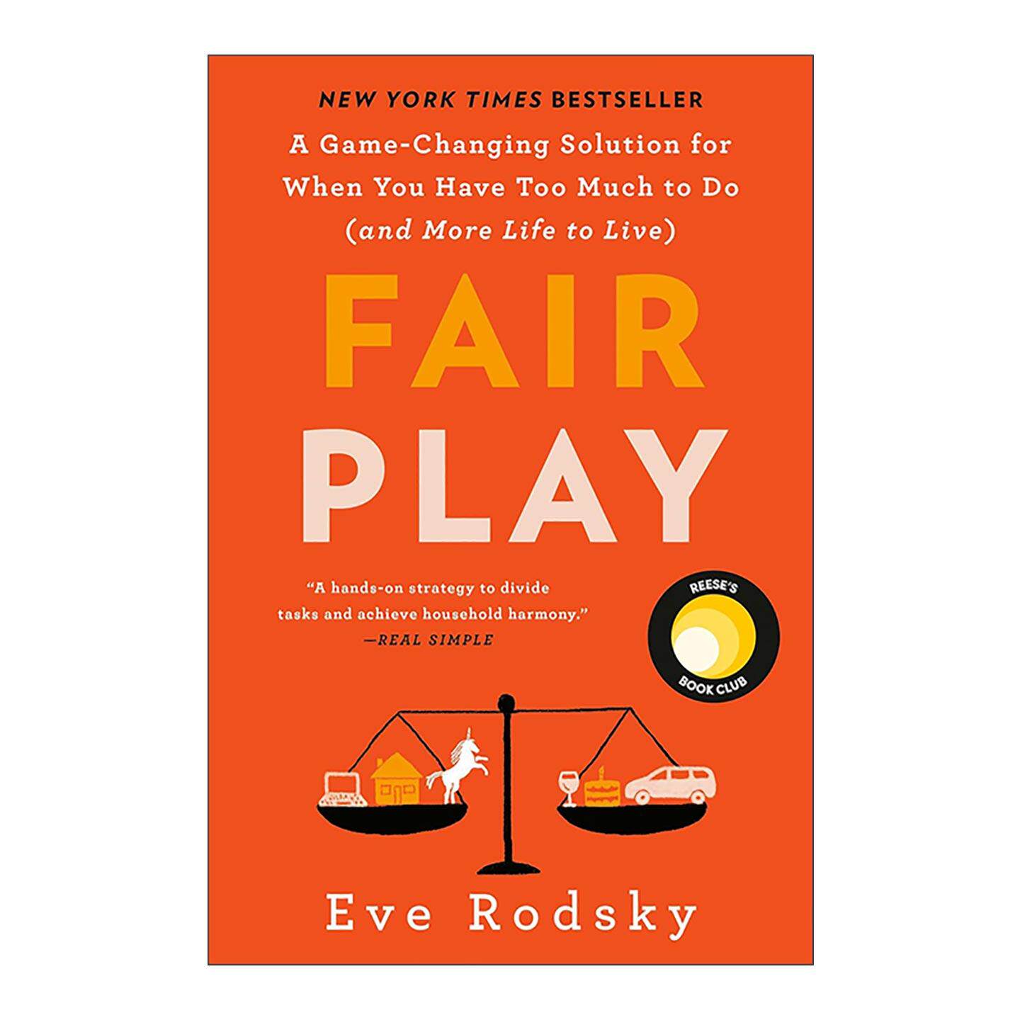 英文原版 Fair Play 公平竞争 家庭生活 时间管理指南 Eve Rodsky 英文版 进口英语原版书籍