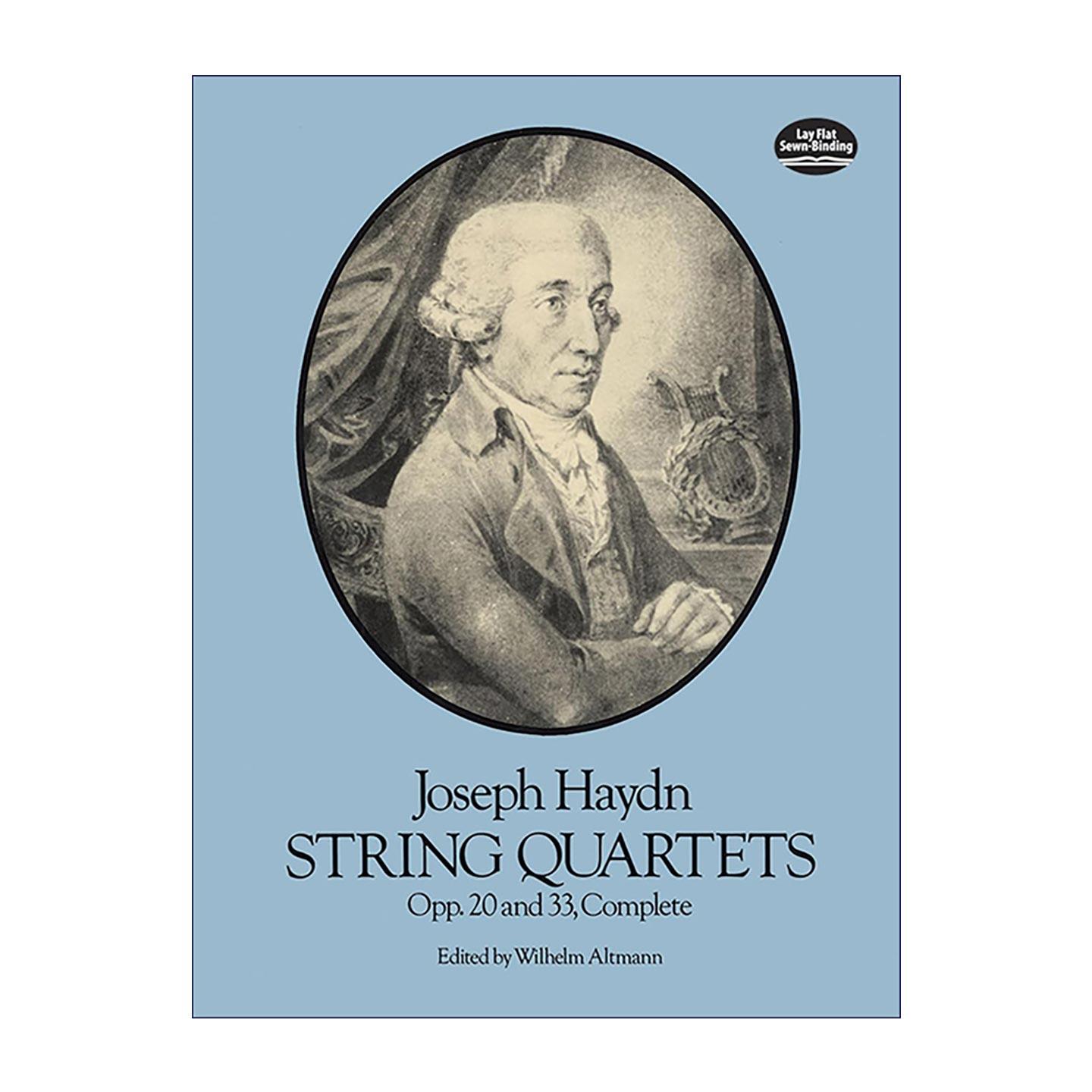 英文原版 String Quartets Opp.20 and 33 Complete 约瑟夫·海顿弦乐四重奏全谱 英文版 进口英语原版书籍