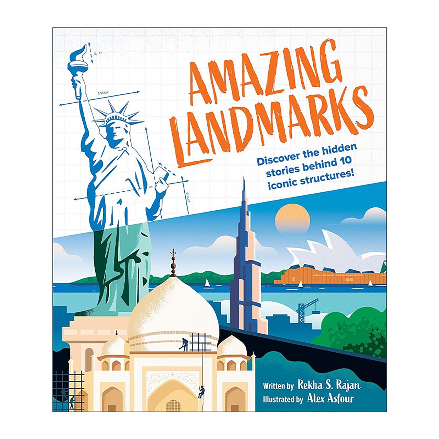 英文原版 Amazing Landmarks 惊人的地标 发现隐藏在10个标志性建筑背后的故事 精装 英文版 进口英语原版书籍