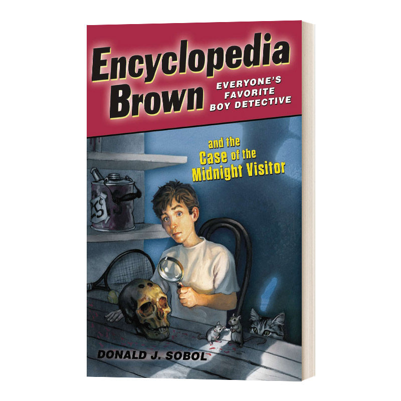 英文原版 Ency Brown Midnight Visitor 百科全书小布朗 午夜来客 英文版 进口英语原版书籍