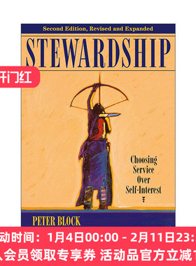 英文原版 Stewardship 管理宝典 服务至上 企业管理 Peter Block 英文版 进口英语原版书籍