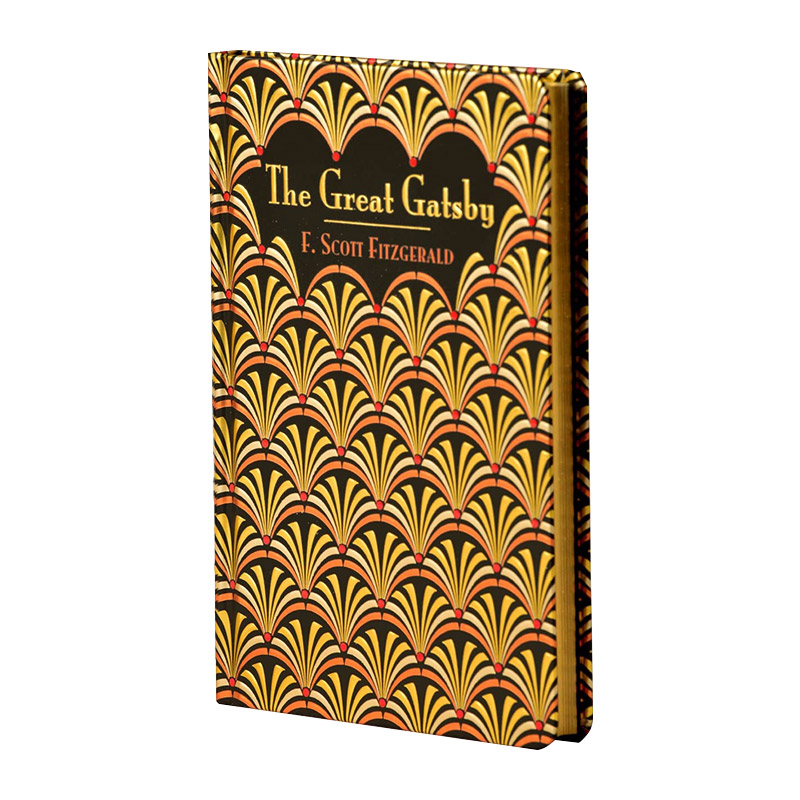 英文原版小说The Great Gatsby了不起的盖茨比 浮雕封面高颜值装帧设计 F. Scott Fitzgerald菲茨杰拉德 友谊文学小说进口原版书籍