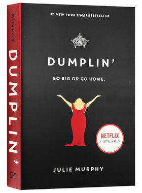 饺子公主 英文原版小说Dumplin'胖女孩 选美比赛 Netflix 同名电影原著 老友记演员 詹妮弗安妮斯顿 进口书 钱德勒·宾 马修·派瑞