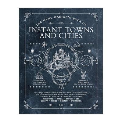 游戏大师 即时城镇和城市 英文原版 The Game Master's Book of Instant Towns and Cities 随机生成器 精装 RPG探索冒险游戏