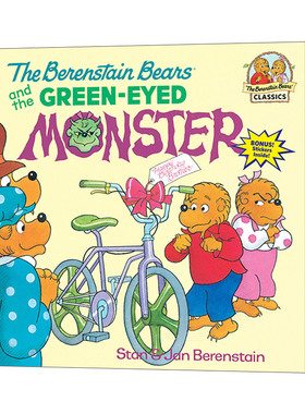 英文原版 The Berenstain Bears and the Green-Eyed Monster 贝贝熊和绿眼怪兽 英文版 进口英语原版书籍