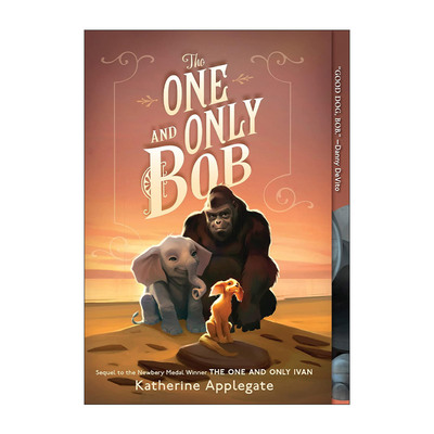 英文原版 The One and Only Bob 独一无二的伊凡续作 纽伯瑞奖 蓝思570L S级 DRA40 3-7年级 英文版 进口英语原版书籍
