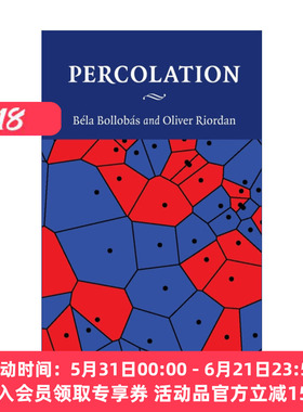 现货 渗流  英文原版 Percolation Bela Bollobás 精装 英文版 进口英语原版书籍
