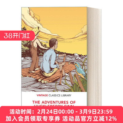 英文原版哈克贝利·费恩历险记