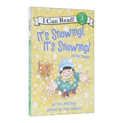 英文原版 It's Snowing! It's Snowing! 下雪了 下雪了 I Can Read Level 3分级阅读 英文版 进口英语原版书籍