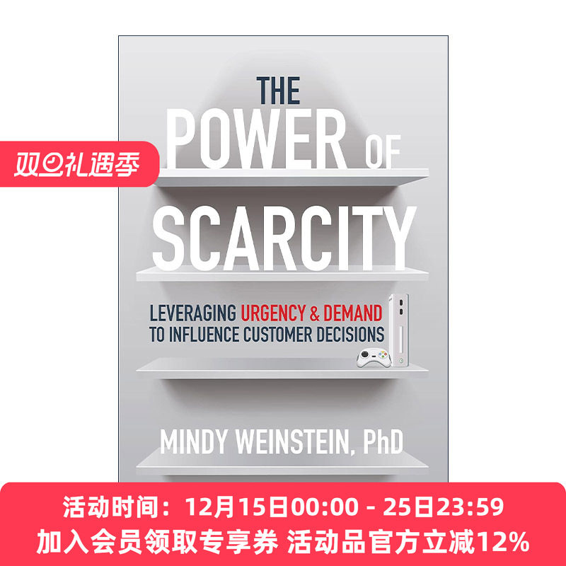 英文原版 The Power of Scarcity 稀缺策略 精装 Mindy Weinstein 英文版 进口英语原版书籍