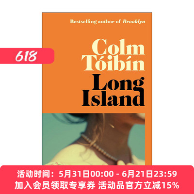 英文原版 Long Island 长岛 布鲁克林续作 科尔姆托宾 Colm Tóibín 奥普拉书单 英文版 进口英语原版书籍