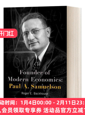 英文原版 Founder of Modern Economics Paul A. Samuelson 现代经济学创始人 保罗·萨缪尔森 英文版 进口英语原版书籍