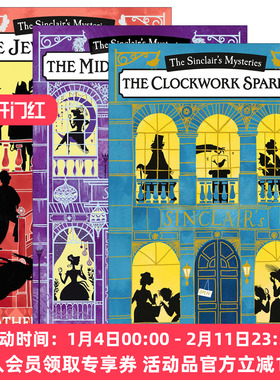 英文原版 The Sinclair’s Mysteries 辛克莱迷案系列1-3册 英国古典题材少儿推理小说 Katherine Woodfine 英文版 进口原版书籍