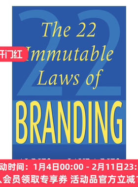 英文原版 The 22 Immutable Laws Of Branding 品牌22律 艾·里斯 劳拉·里斯 英文版 进口英语原版书籍