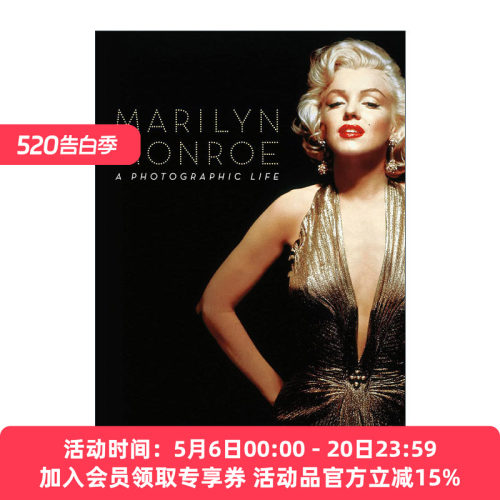 英文原版 Marilyn Monroe A Photographic Life 玛丽莲梦露 摄影人生 名人传记 艺术画册精装 英文版 进口英语原版书籍