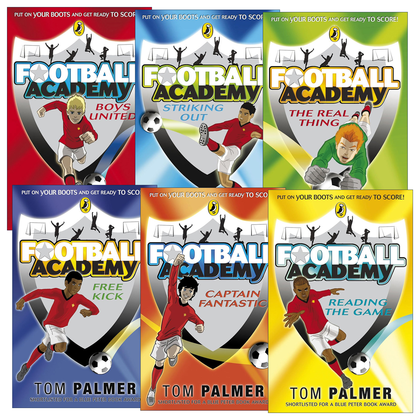 英文原版 Football Academy 足球学院1-6册 青少年体育小说 英文版 进口英语原版书籍