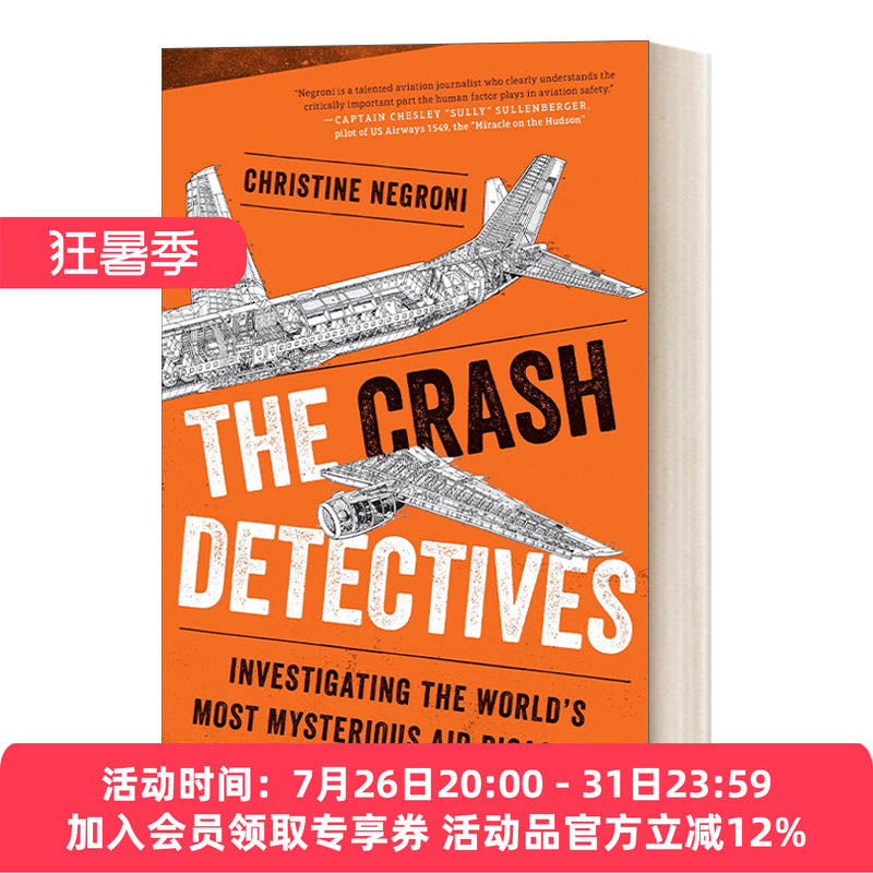 英文原版 The Crash Detectives 坠机调查组 调查世界上最神秘的空难 Christine Negroni 英文版 进口英语原版书籍 - 实物图