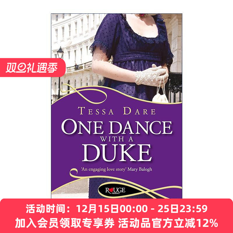 英文原版 One Dance with a Duke 与公爵一舞 Tessa Dare畅销摄政浪漫小说 英文版 进口英语原版书籍