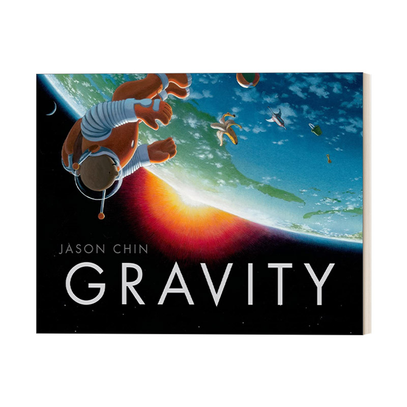 英文原版 Gravity  万有引力  自然探秘之旅 精装科普绘本 2018凯迪克奖作者Jason Chin 英文版 进口英语原版书籍