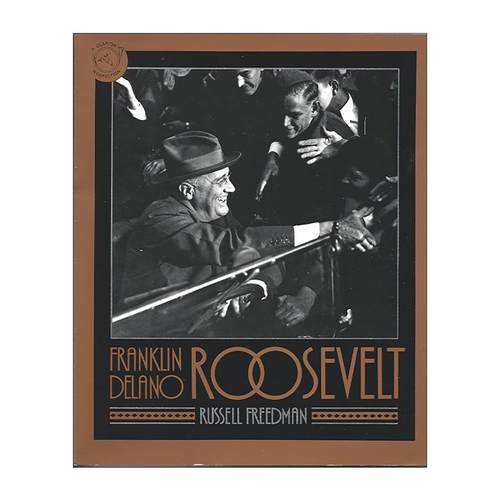 英文原版 Franklin Delano Roosevelt 罗斯福传记 青少年科普读物 1991年纽伯瑞银奖 英文版 进口英语原版书籍