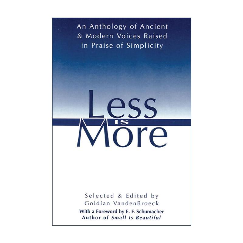 英文原版 Less Is More 少即是多 拥有更少 过得更好 英文版 进口英语原版书籍