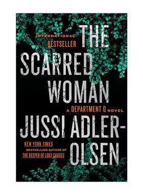 悬案密码7 自拍杀机 英文原版 The Scarred Woman Department Q 07 犯罪推理小说 Jussi Adler-Olsen 英文版 进口英语原版书籍