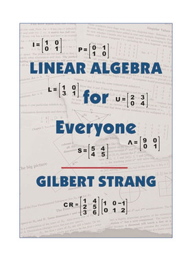线性代数的艺术 精装 英文原版 Linear Algebra for Everyone Gilbert Strang 英文版 进口英语原版书籍