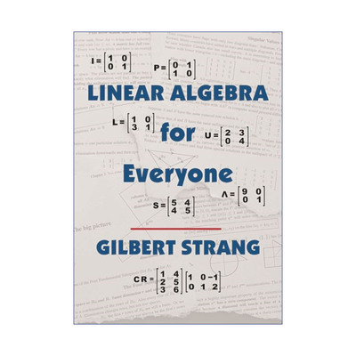 线性代数的艺术 精装 英文原版 Linear Algebra for Everyone Gilbert Strang 英文版 进口英语原版书籍